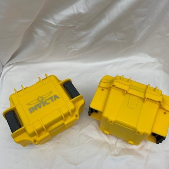 Two (2) Invicta Yellow Dive Cases - Picture 3 of 4